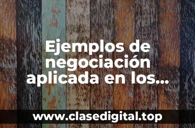 Ejemplos de negociación aplicada en los accesorios para motos