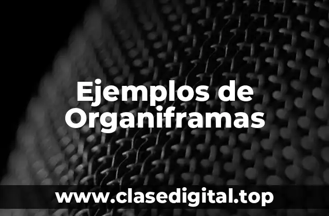 Ejemplos de Organiframas