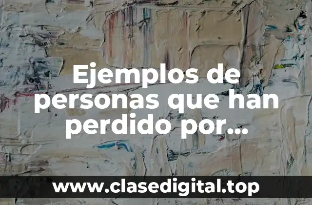 Ejemplos de personas que han perdido por copyright