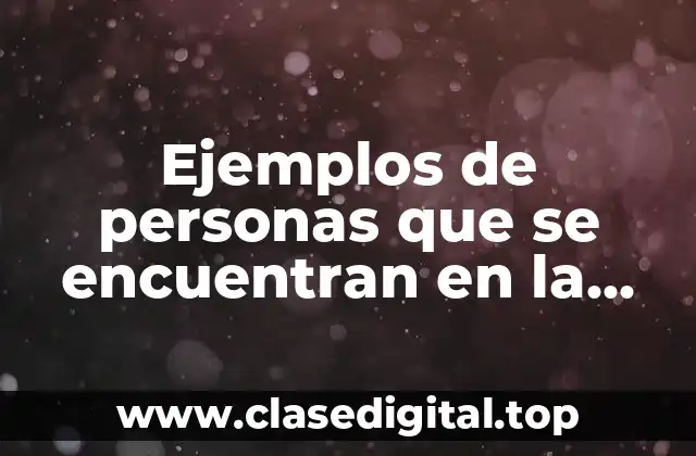 Ejemplos de personas que se encuentran en la playa