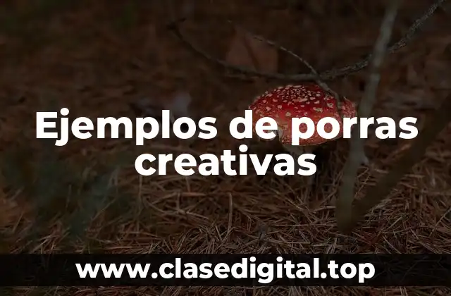 Ejemplos de porras creativas