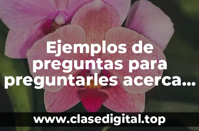 Ejemplos de preguntas para preguntarles acerca de la bocasion profesional