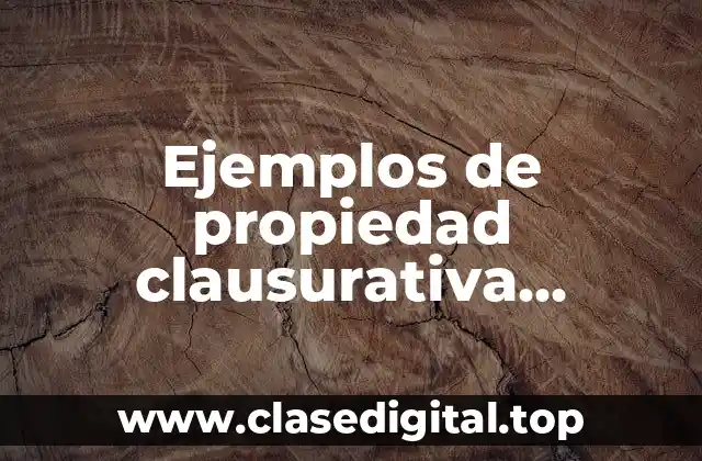 Ejemplos de propiedad clausurativa multiplicación