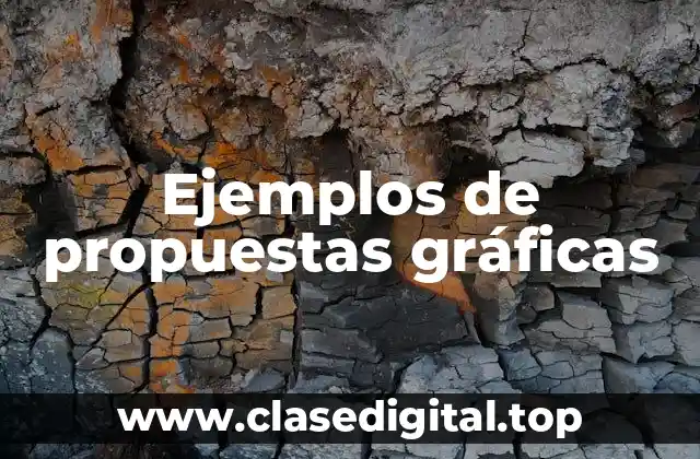 Ejemplos de propuestas gráficas