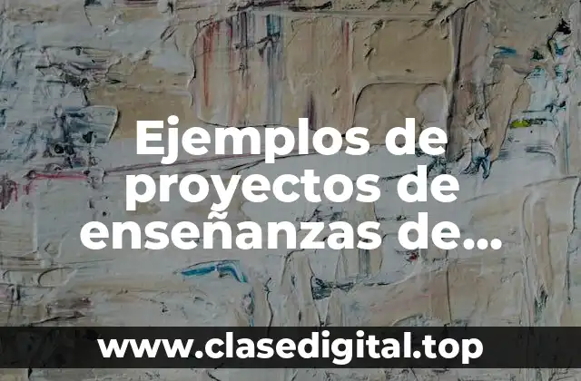 Ejemplos de proyectos de enseñanza de preescolar de escuela abierta