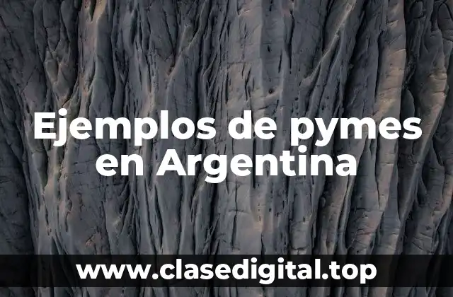 Ejemplos de pymes en Argentina