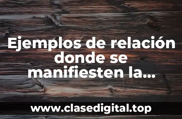 Ejemplos de relación donde se manifiesten la química, ciencia y tecnología