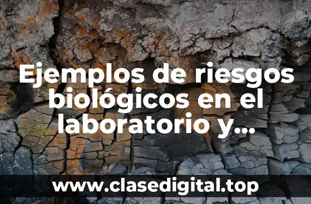 Ejemplos de riesgos biológicos en el laboratorio y Significado