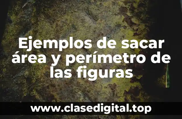 Ejemplos de área y perímetro