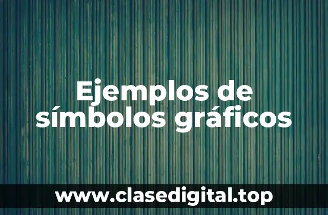 Ejemplos de símbolos gráficos