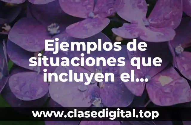 Ejemplos de situaciones que incluyen el movimiento circular armonico