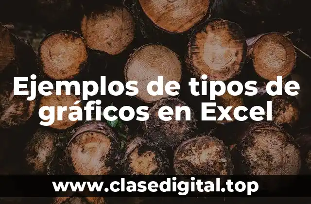 Ejemplos de tipos de gráficos en Excel