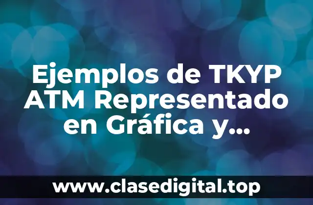 Ejemplos de TKYP ATM Representado en Gráfica