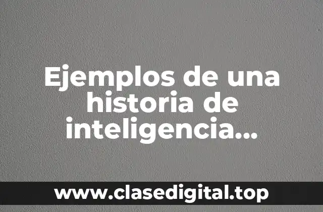 Ejemplos de una historia de inteligencia emocional en el aula