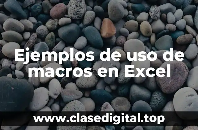 Diferencia entre macros y condiciones de formato en Excel