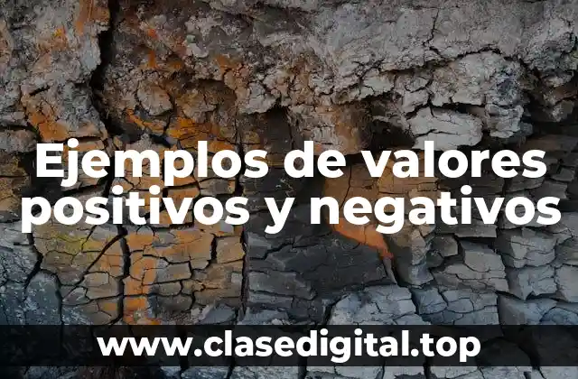 Ejemplos de valores positivos
