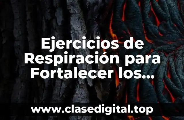Ejercicios de Respiración para Fortalecer los Pulmones