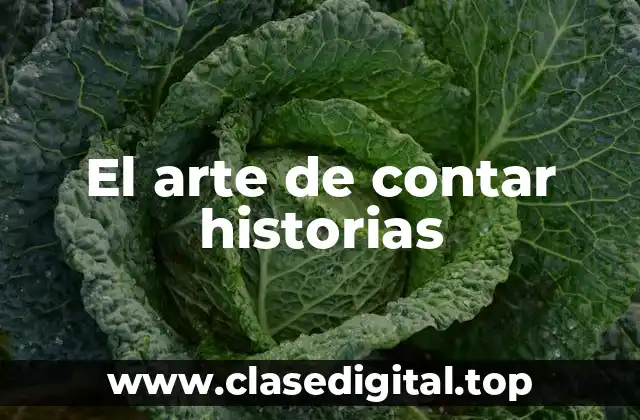 El arte de contar historias
