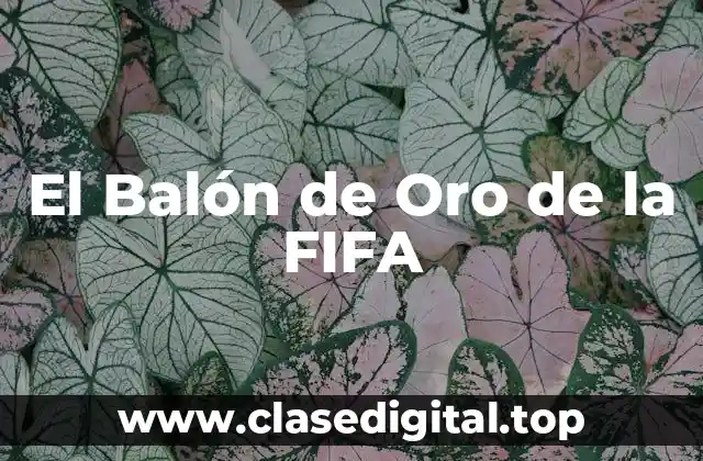 El Balón de Oro de la FIFA