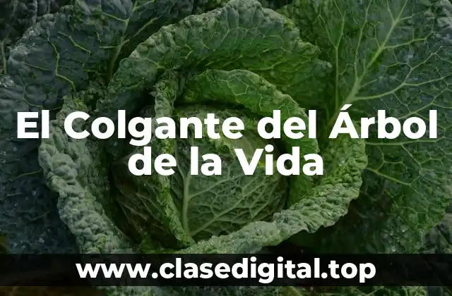 El Colgante del Árbol de la Vida