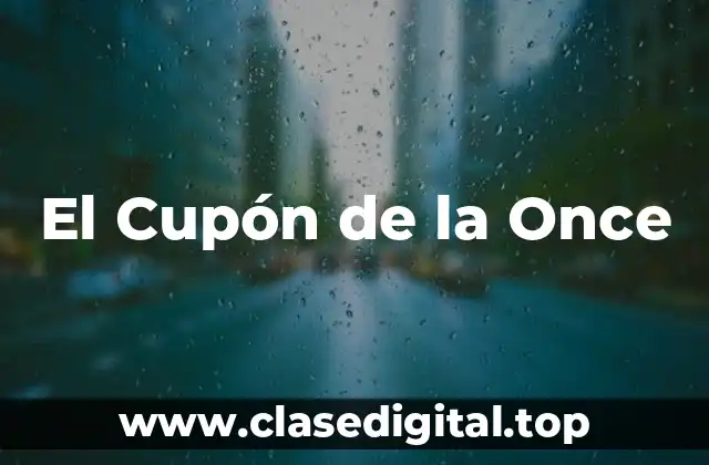 El Cupón de la Once