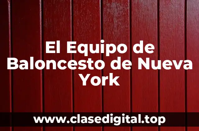 El Equipo de Baloncesto de Nueva York