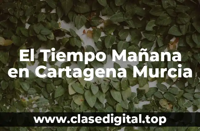 Cómo Funciona el Clima en Cartagena Murcia