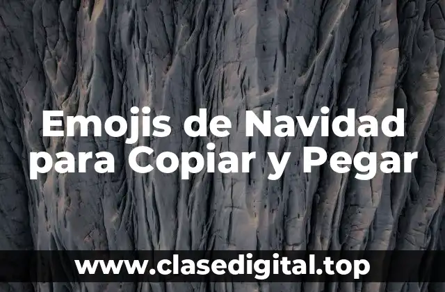 Emojis de Navidad para Copiar y Pegar