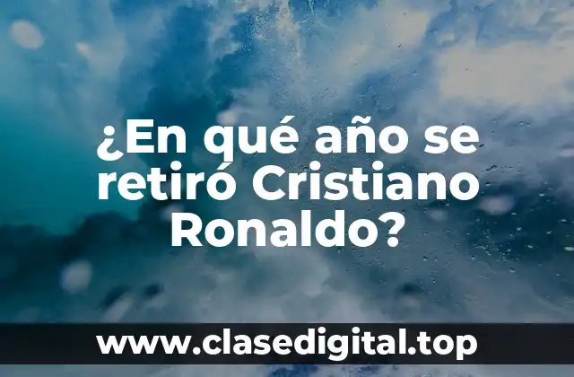 La Carrera Profesional de Cristiano Ronaldo