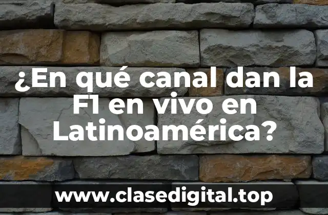 Historia de la Fórmula 1 en la Televisión