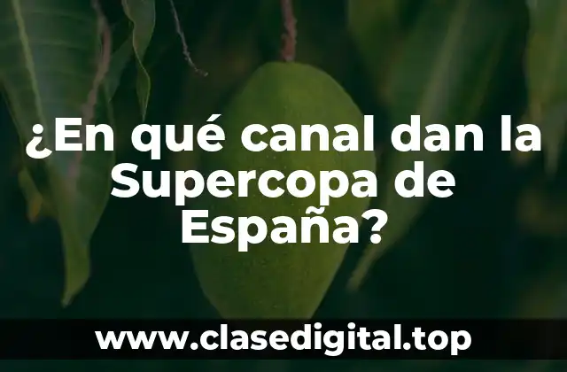 Historia de la Supercopa de España