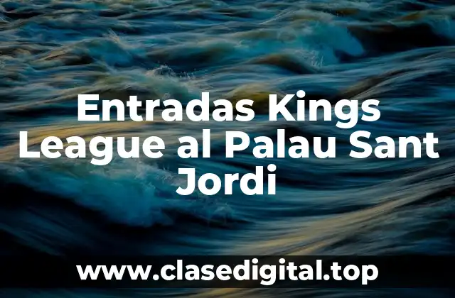 Historia del Palau Sant Jordi