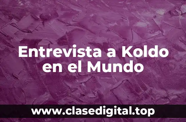 ¿Quién es Koldo?