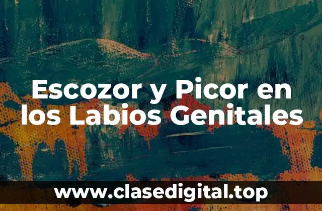 Escozor y Picor en los Labios Genitales