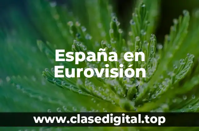 España en Eurovisión