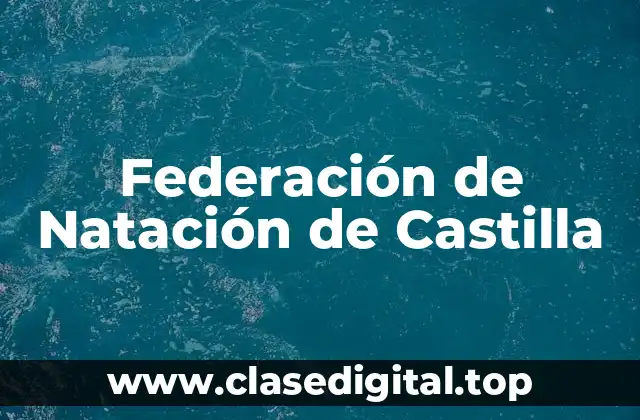 Federación de Natación de Castilla