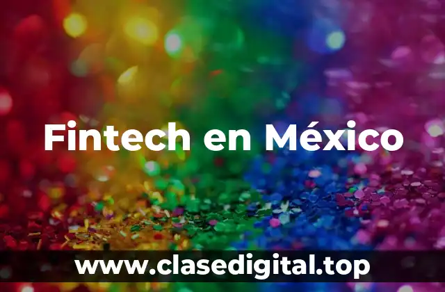 Fintech en México