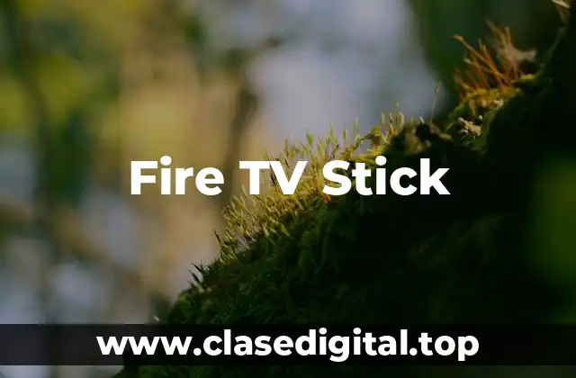 Fire TV Stick