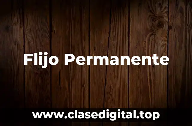 Flijo Permanente
