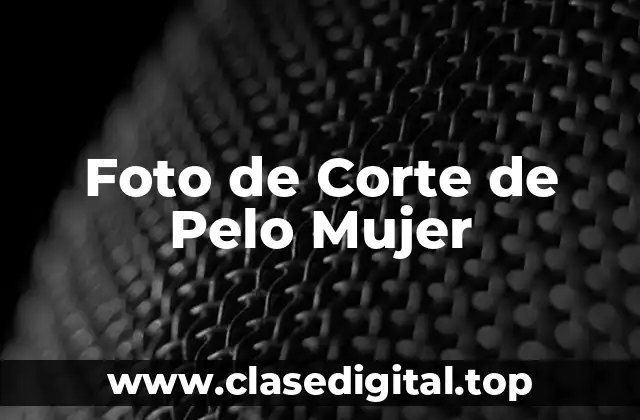 Foto de Corte de Pelo Mujer