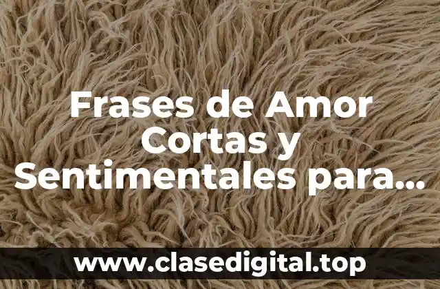 ¿Por qué las Frases de Amor Cortas Son Importantes?