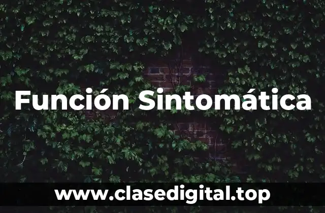 Función Sintomática