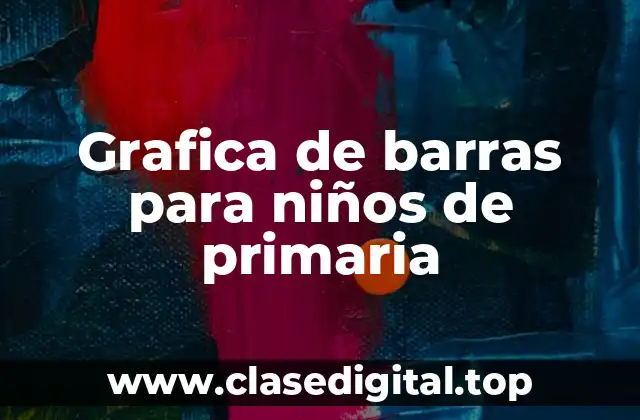 Grafica de barras para niños de primaria