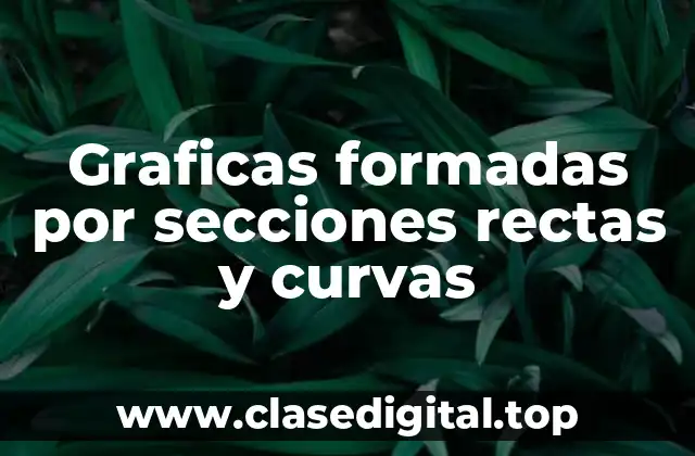 Graficas formadas por secciones rectas y curvas