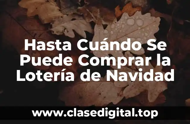 Historia de la Lotería de Navidad