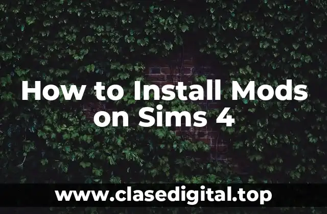 How to Install Mods on Sims 4