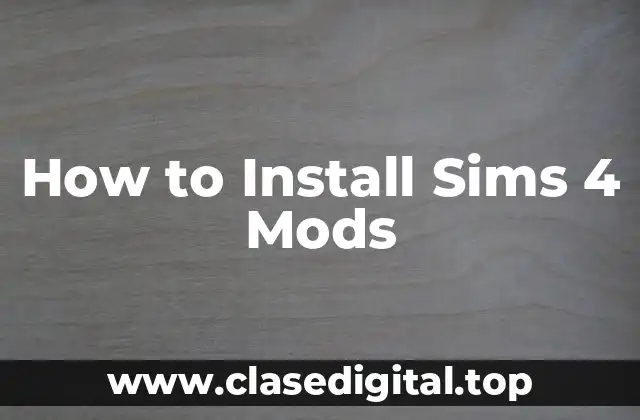 Preparing Your Game for Mods