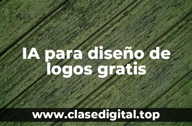 IA para diseño de logos gratis