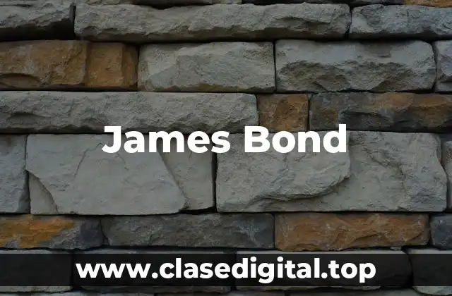 James Bond
