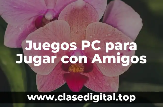 Juegos PC para Jugar con Amigos